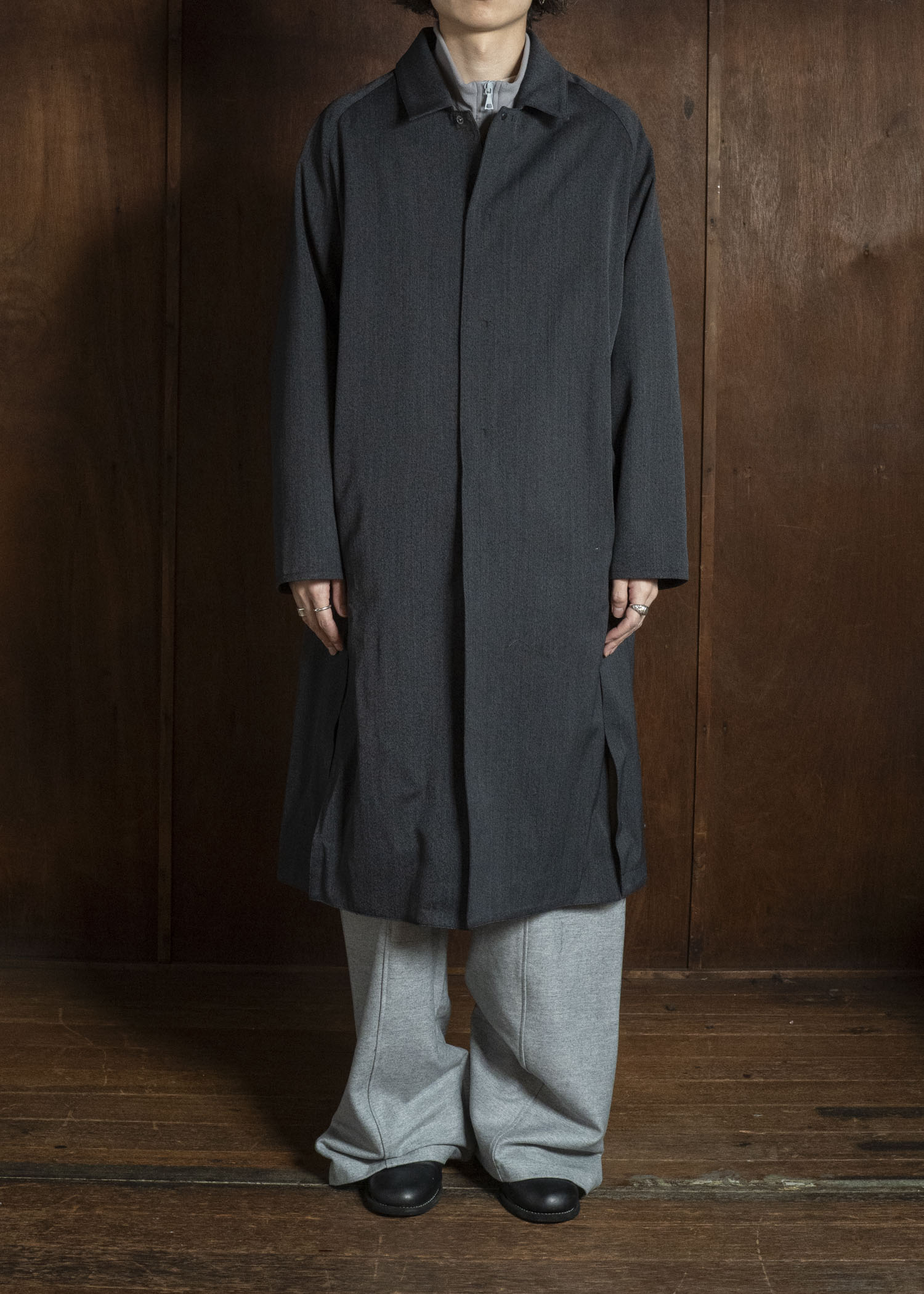 OPPOSE DUALITY OD1013COA-26AW Mac Coat Twill Gray