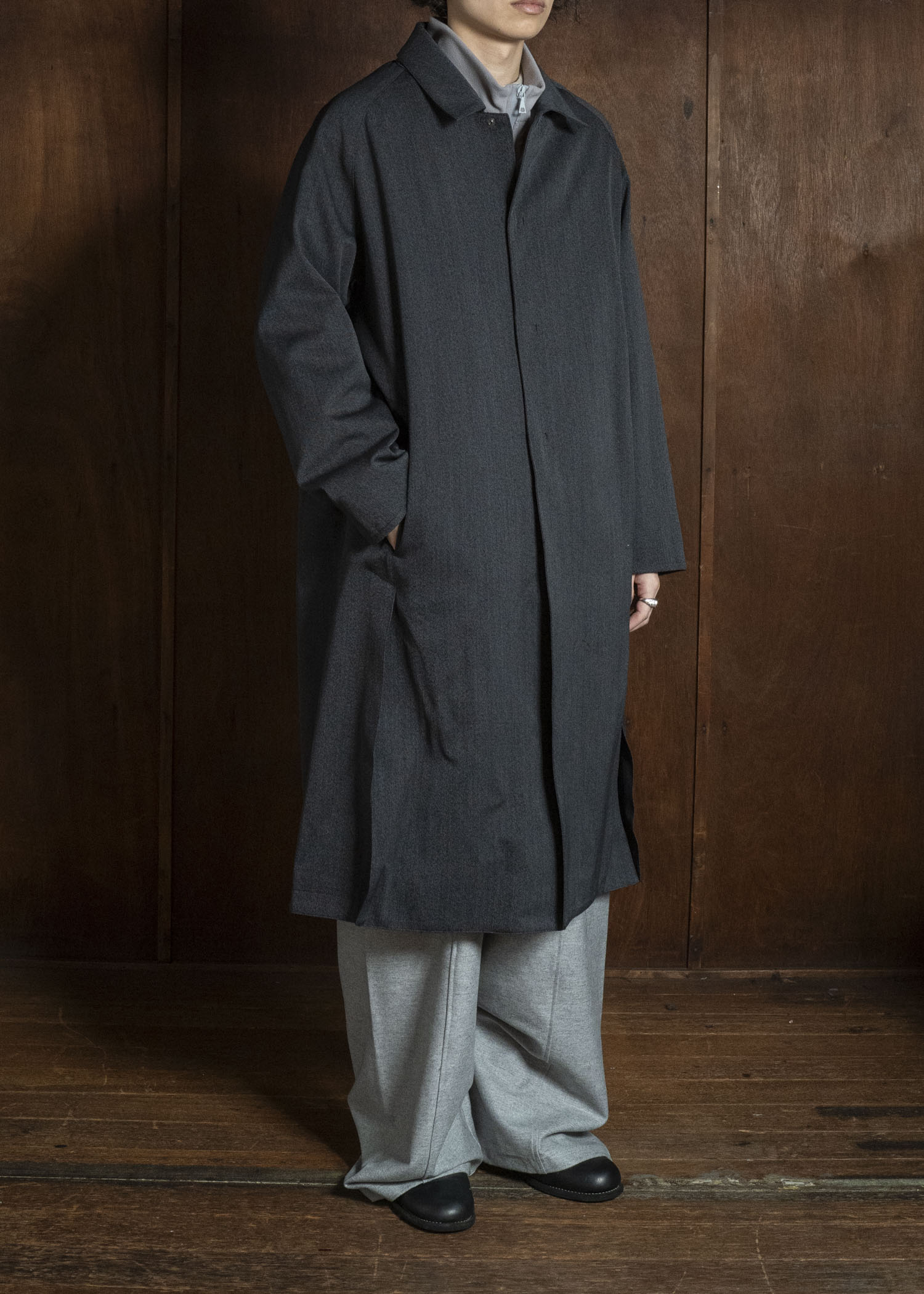 OPPOSE DUALITY OD1013COA-26AW Mac Coat Twill Gray