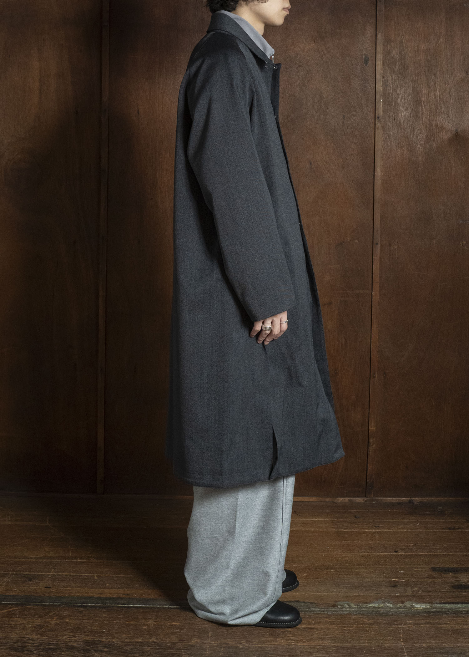 OPPOSE DUALITY OD1013COA-26AW Mac Coat Twill Gray