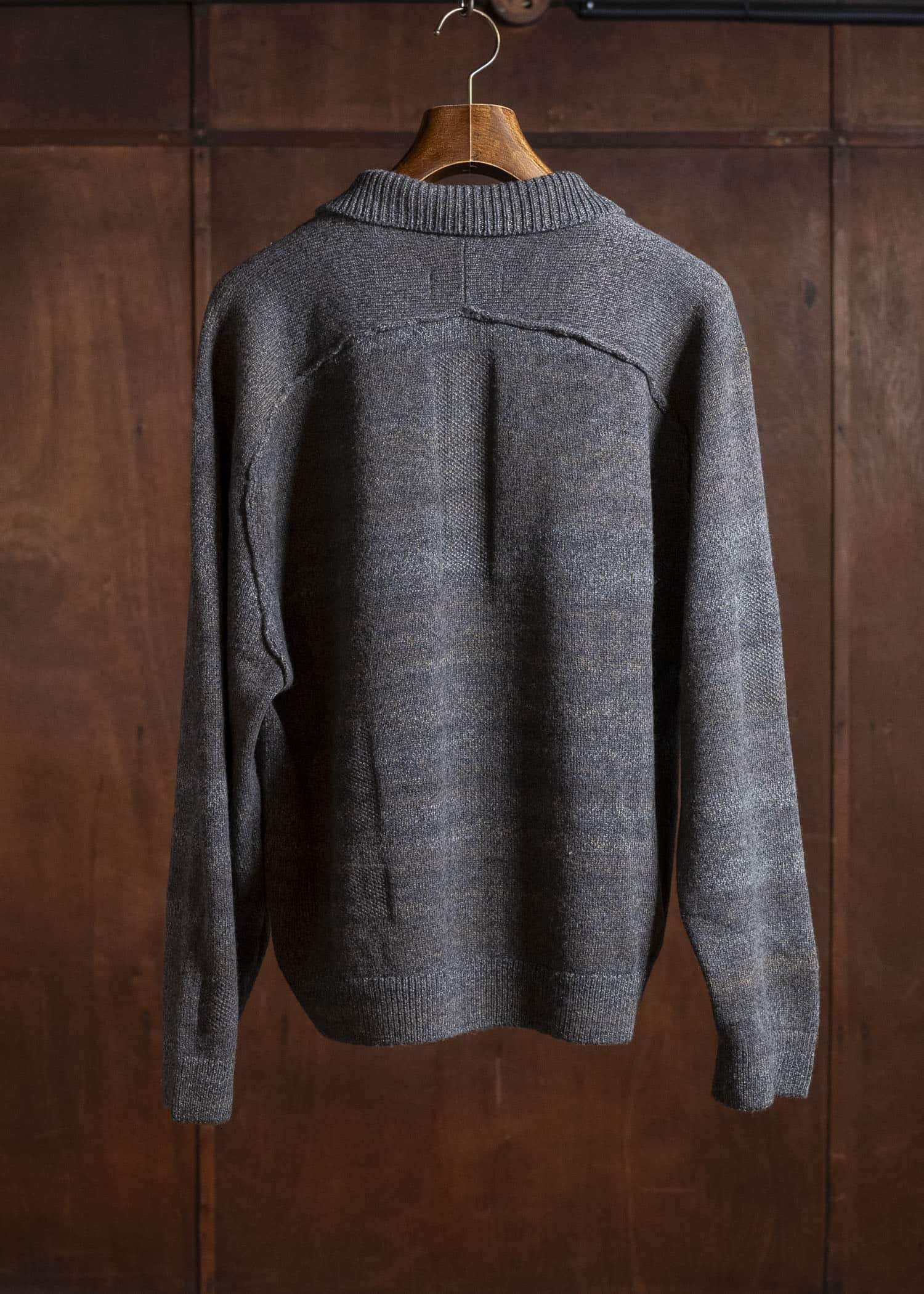 amachi. Gradation TOR Cardigan AY17K-4081 Gray Beige