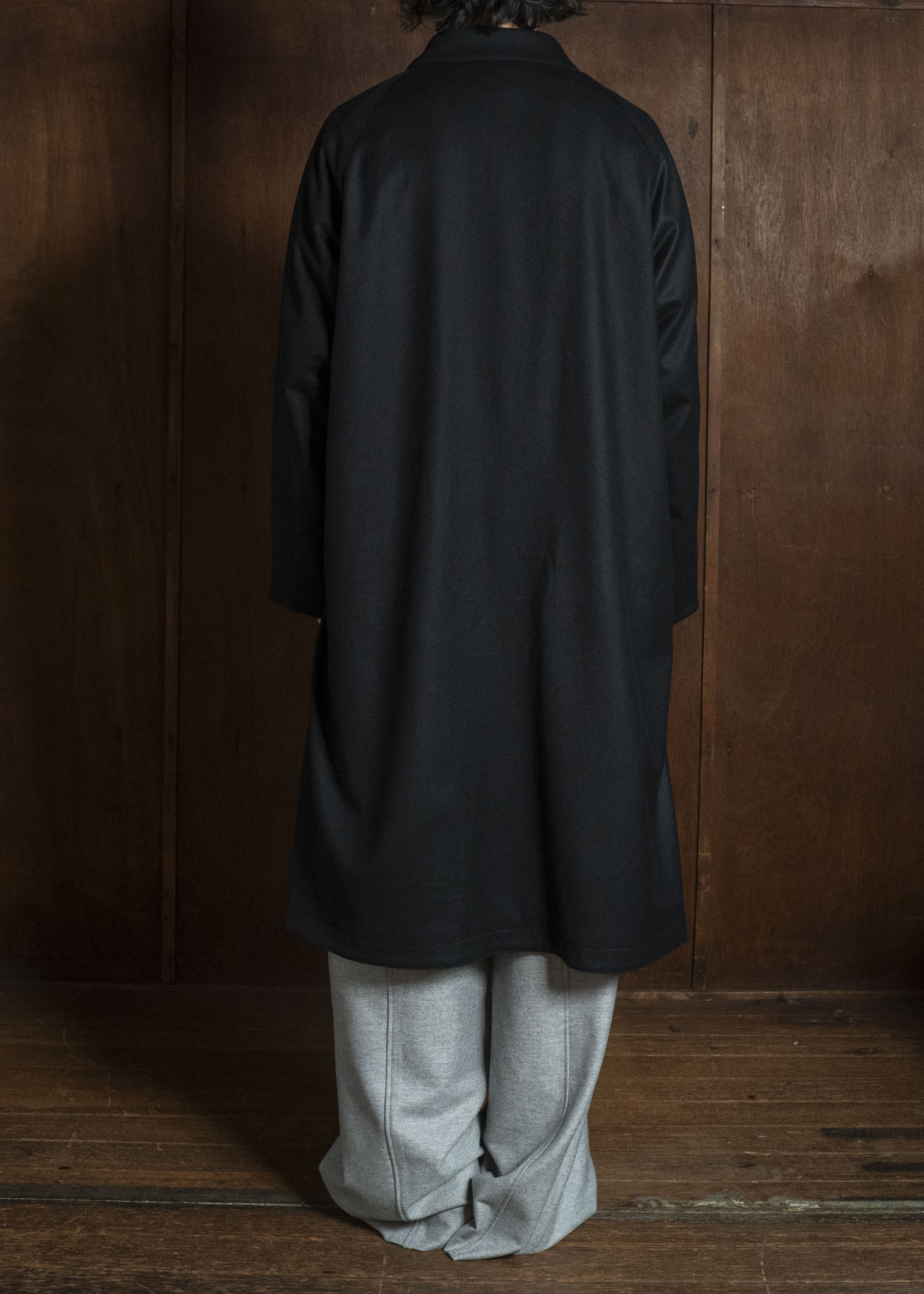 OPPOSE DUALITY OD1014COA-26AW Mac Coat Wool Black