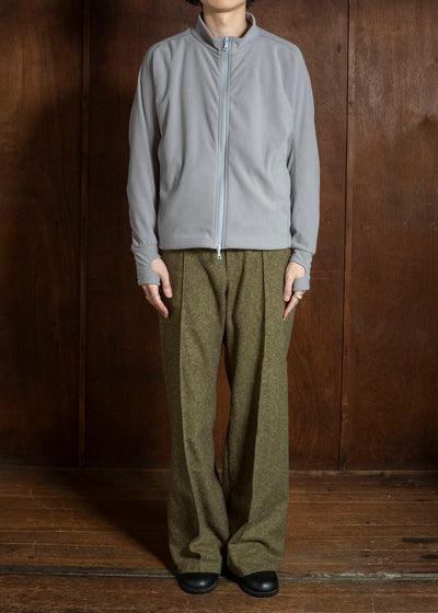 OPPOSE DUALITY LIMITED-26AW Zip Top Wave Fleece （V.O.F別注） Gray
