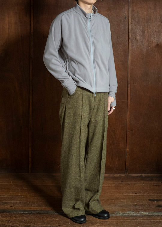 OPPOSE DUALITY LIMITED-26AW Zip Top Wave Fleece （V.O.F別注） Gray
