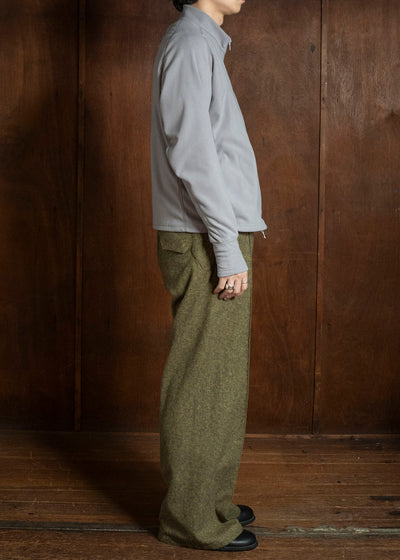 OPPOSE DUALITY LIMITED-26AW Zip Top Wave Fleece （V.O.F別注） Gray