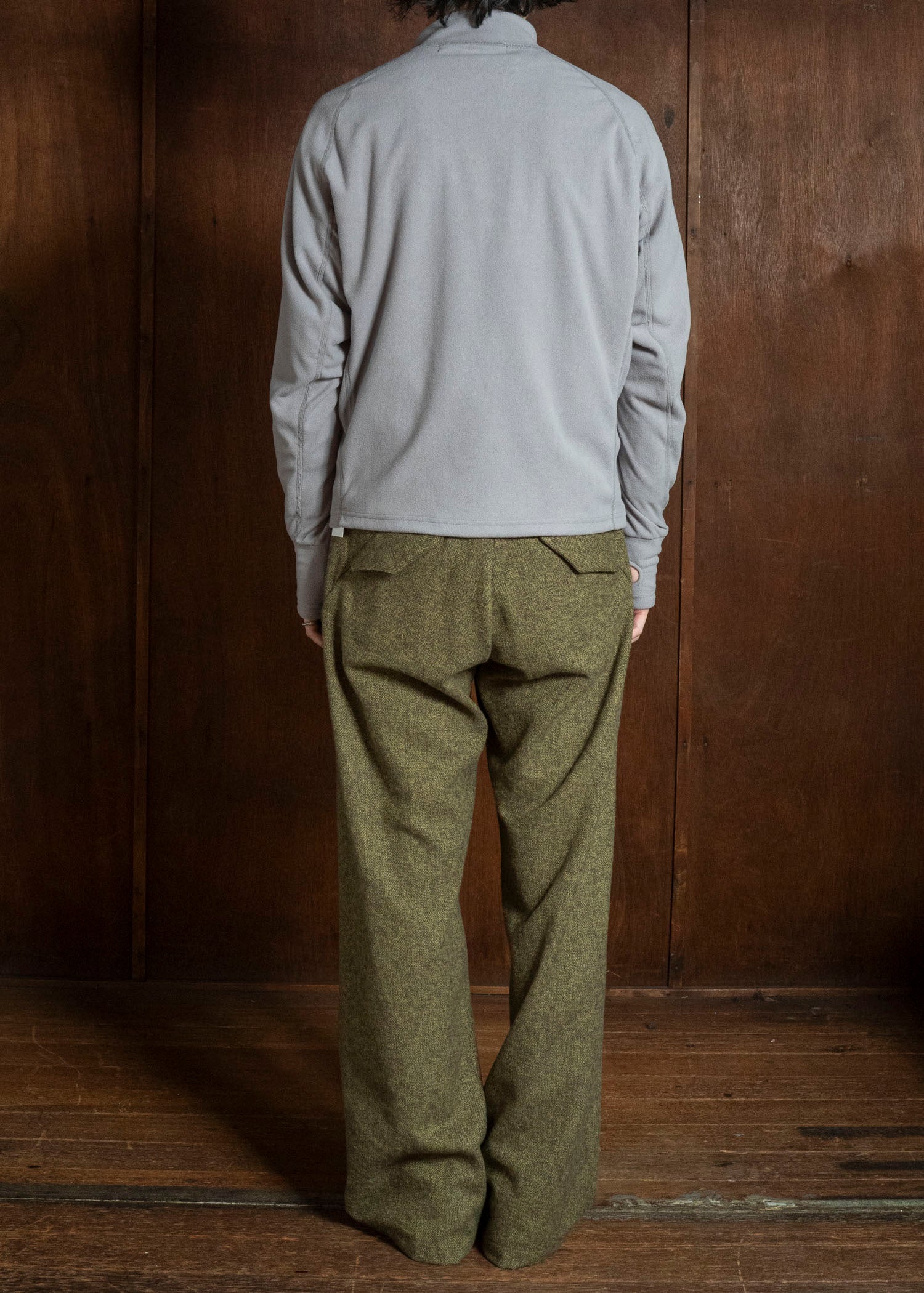 OPPOSE DUALITY LIMITED-26AW Zip Top Wave Fleece （V.O.F別注） Gray