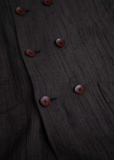 Peng Tai PTS24M05-2 RN DB SHIRT SLATE BLACK