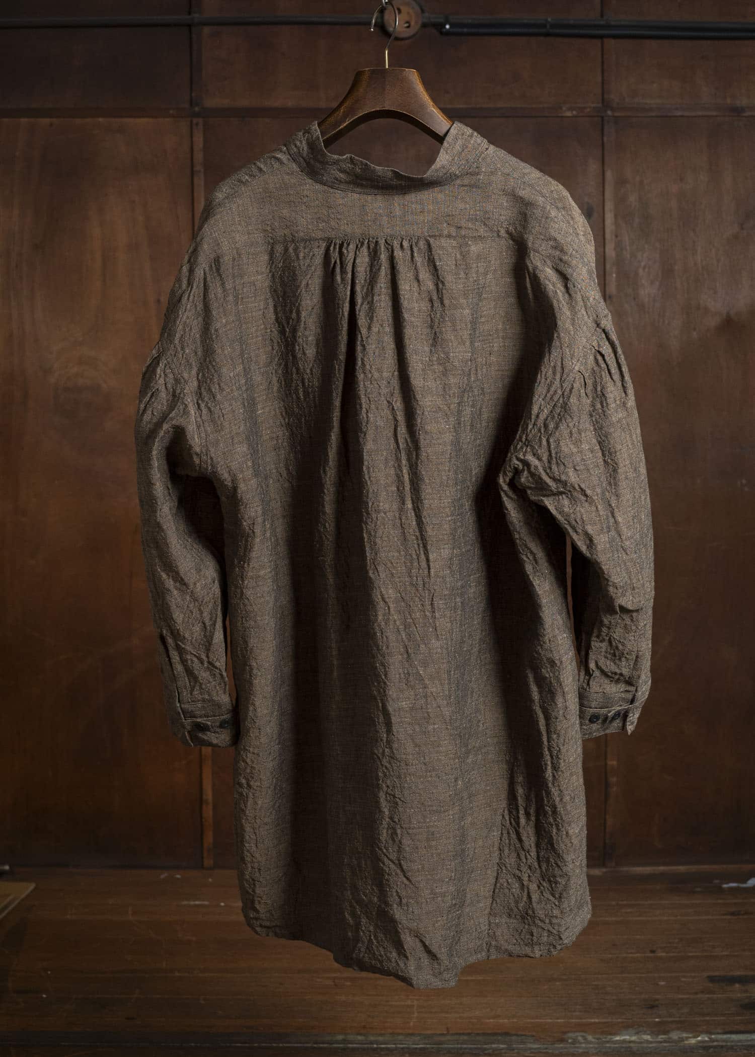 KLASICA SH-045 NEO STAND COLLAR PULL OVER SAFRON