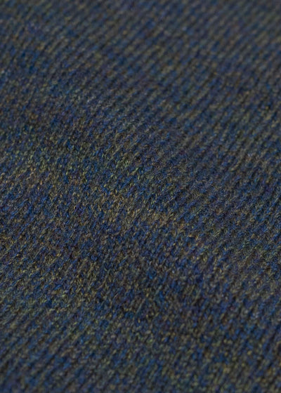 amachi. Gradation High Neck Knit AY17K-4077 Blue Green