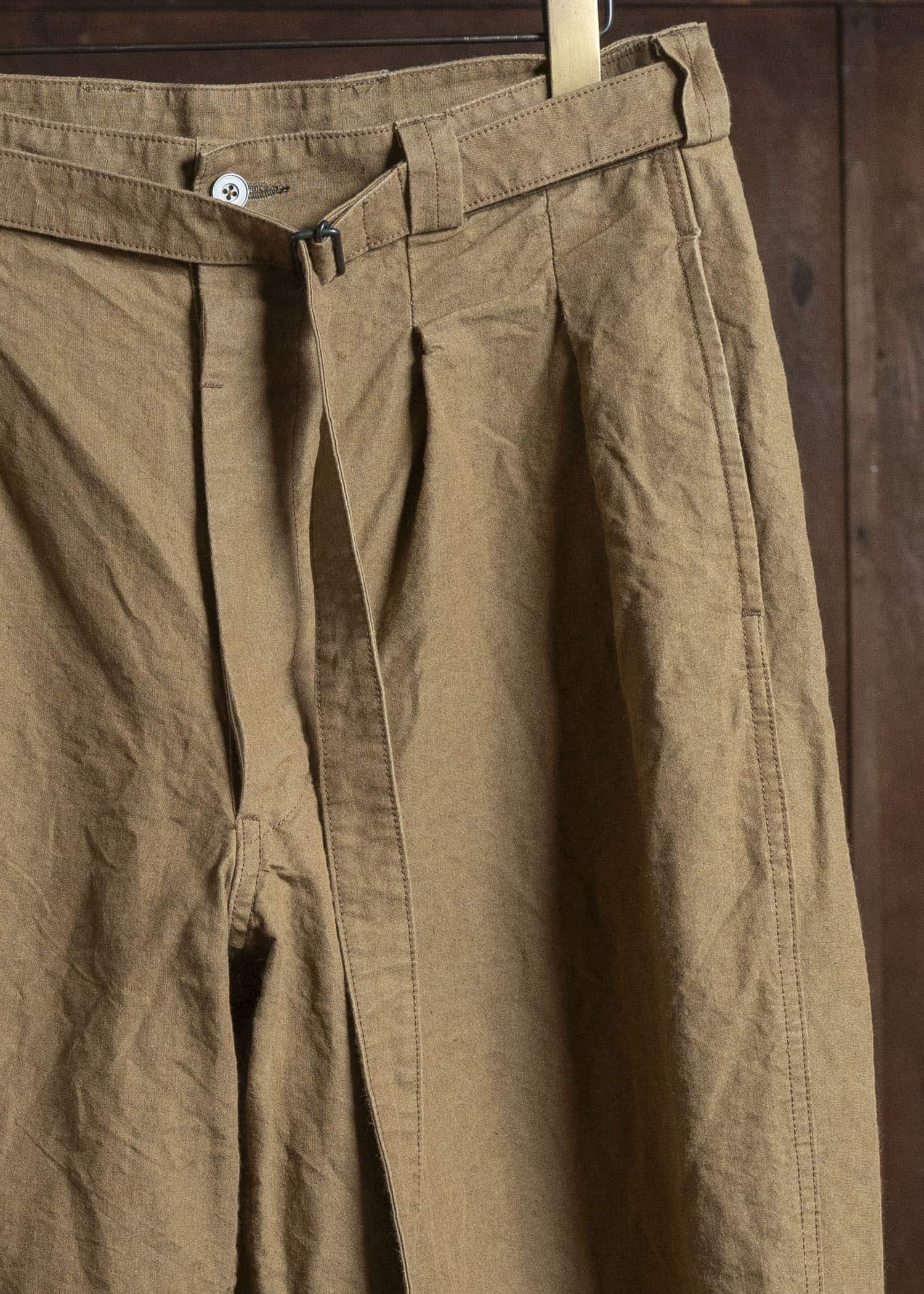 KLASICA FIFTY-TWO WIDE&TAPERED MIL PANTS DUNE