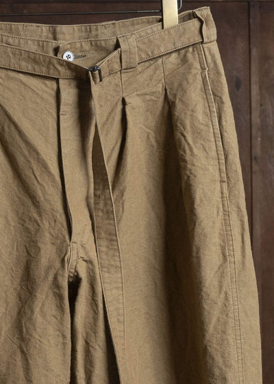 KLASICA FIFTY-TWO WIDE&TAPERED MIL PANTS DUNE