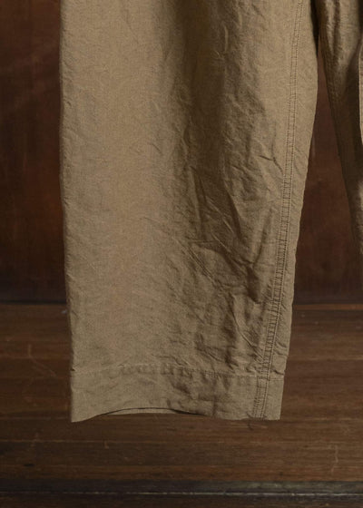 KLASICA FIFTY-TWO WIDE&TAPERED MIL PANTS DUNE