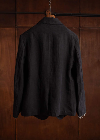 Peng Tai PTS24M10-1 SACK COAT BLACK INK