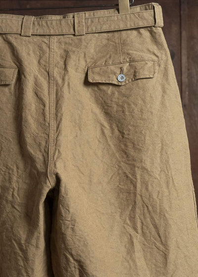 KLASICA FIFTY-TWO WIDE&TAPERED MIL PANTS DUNE