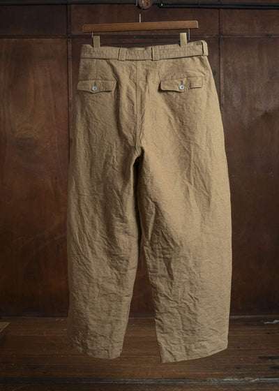 KLASICA FIFTY-TWO WIDE&TAPERED MIL PANTS DUNE