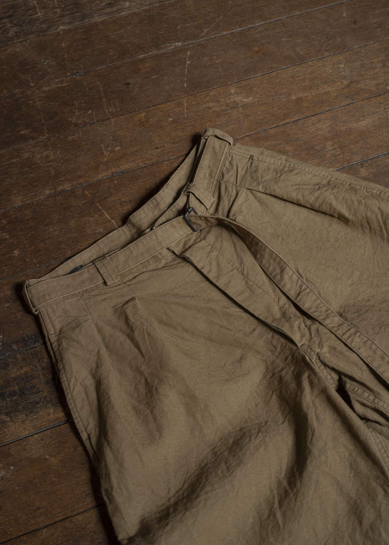 KLASICA FIFTY-TWO WIDE&TAPERED MIL PANTS DUNE