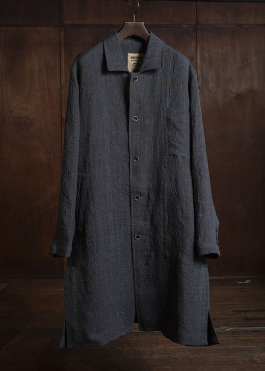UMA WANG S6/M/UM8501 CASPAR COAT uw890 - dark grey