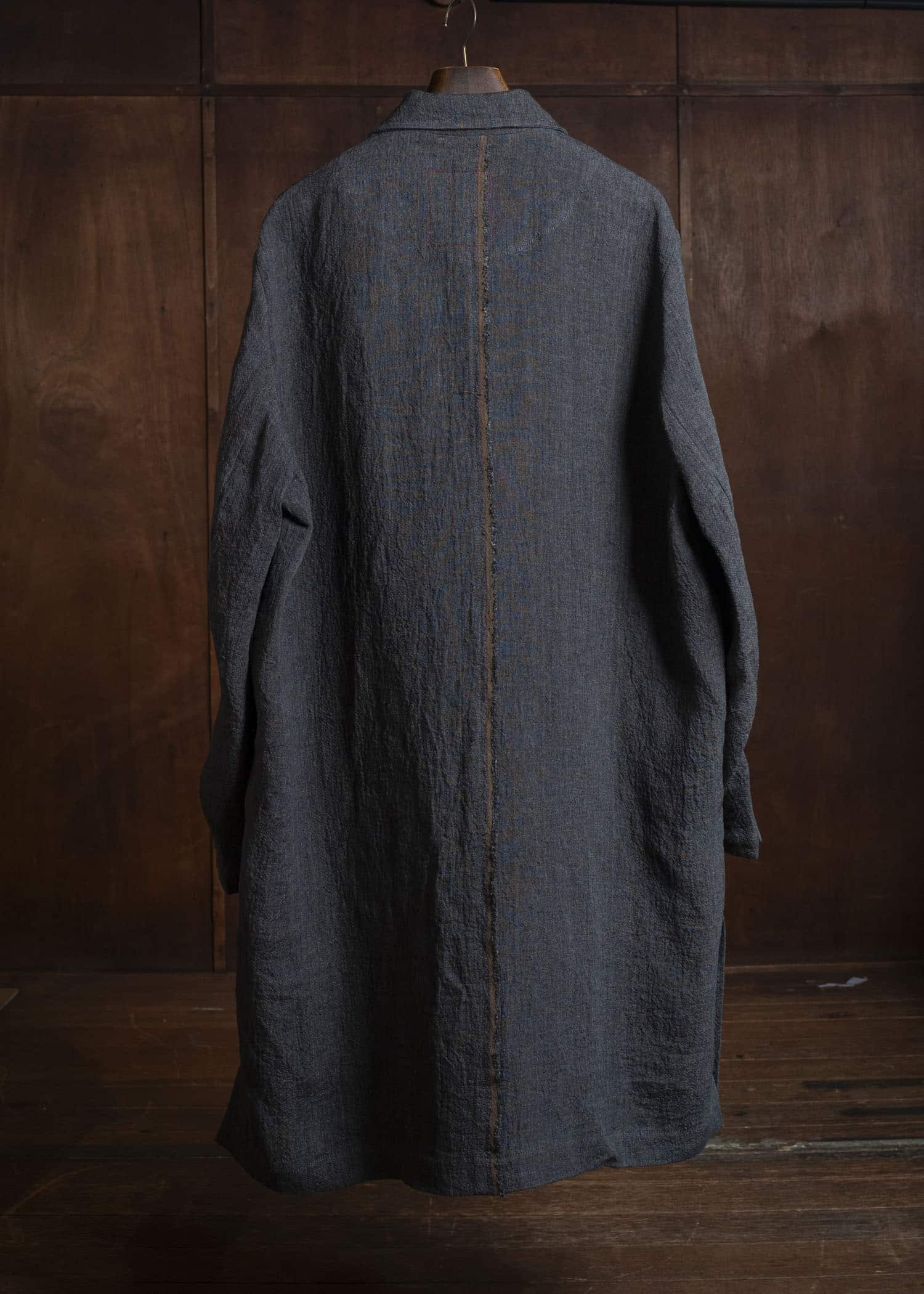 UMA WANG S6/M/UM8501 CASPAR COAT uw890 - dark grey