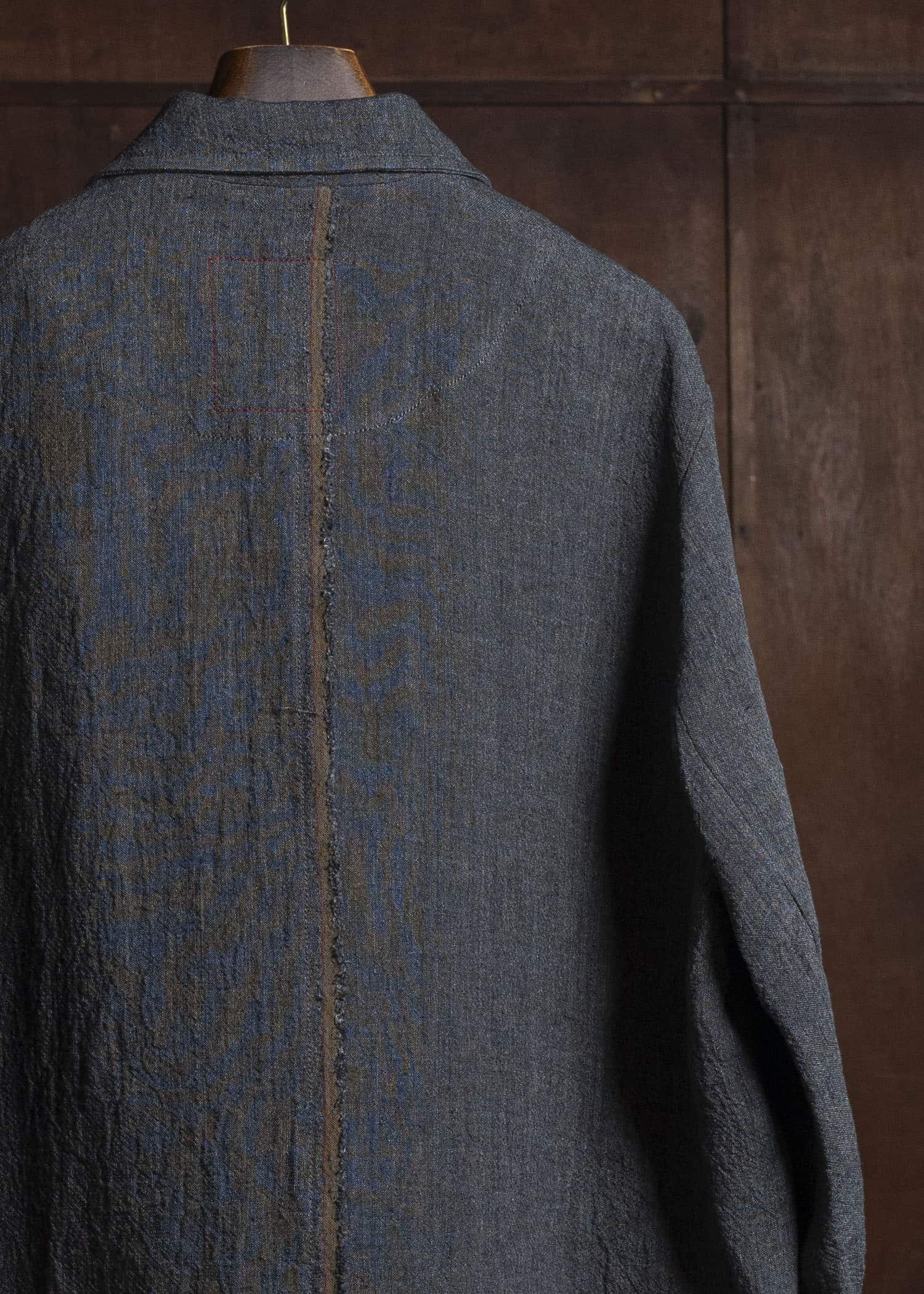 UMA WANG S6/M/UM8501 CASPAR COAT uw890 - dark grey