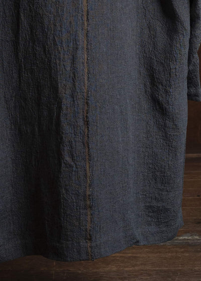 UMA WANG S6/M/UM8501 CASPAR COAT uw890 - dark grey