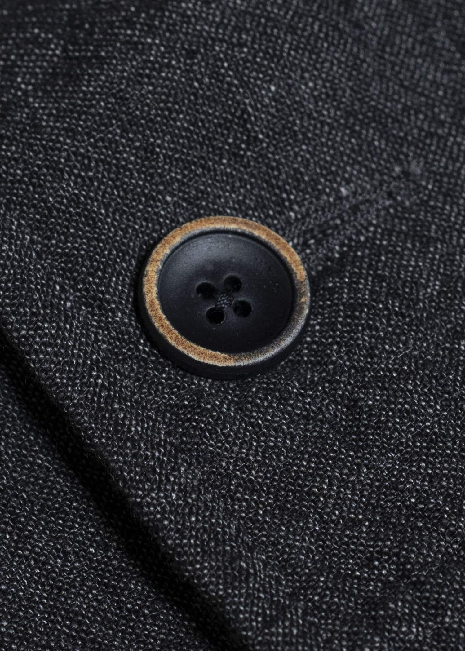 UMA WANG S6/M/UM8501 CASPAR COAT uw890 - dark grey