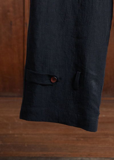 Peng Tai PTS24M07-1 HEM-ADJUSTABLE TROUSERS BLACK INK