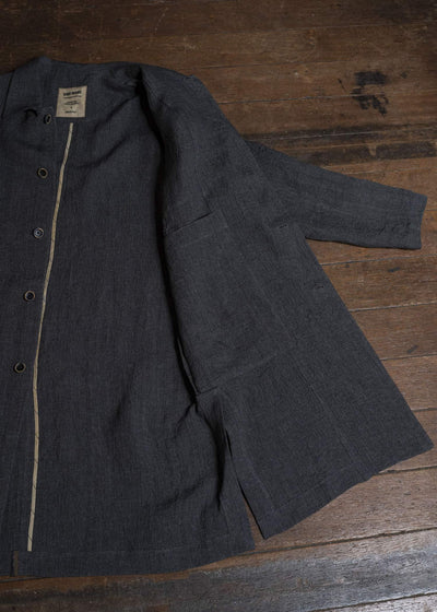 UMA WANG S6/M/UM8501 CASPAR COAT uw890 - dark grey