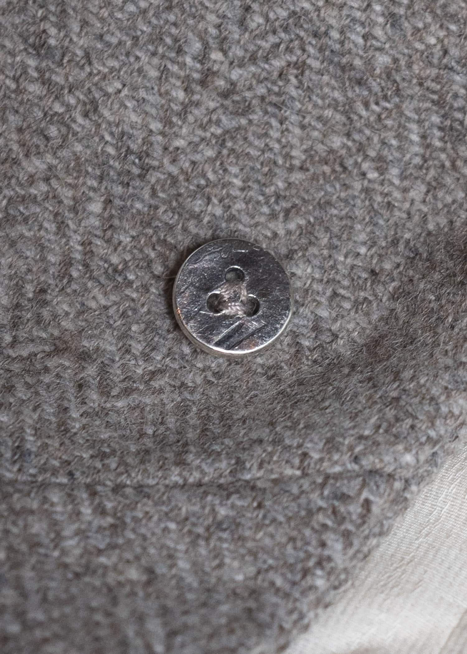 amachi. Elavation Jacket - HT[ Silver button ] AY17J-2095-HT Natural Brown