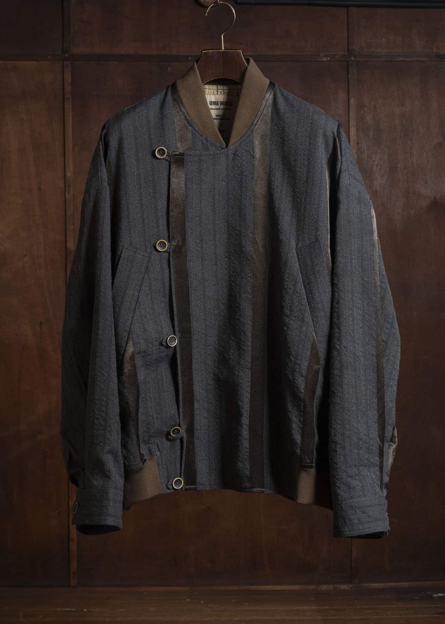 UMA WANG S6/M/UM6556 JOVAN JKT uw086 - grey/brown