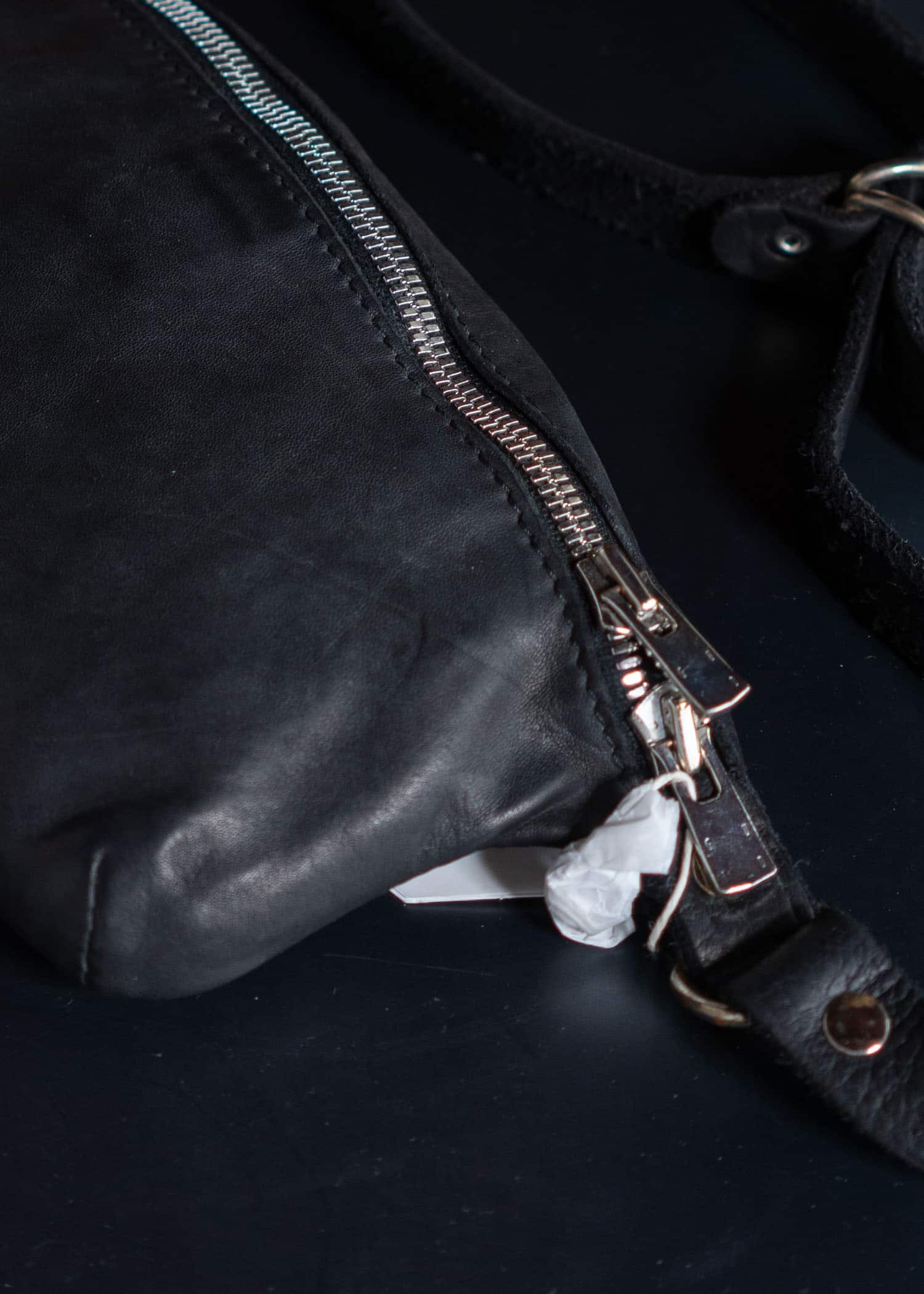 GUIDI BV06 / FANNY BAG / BLKT