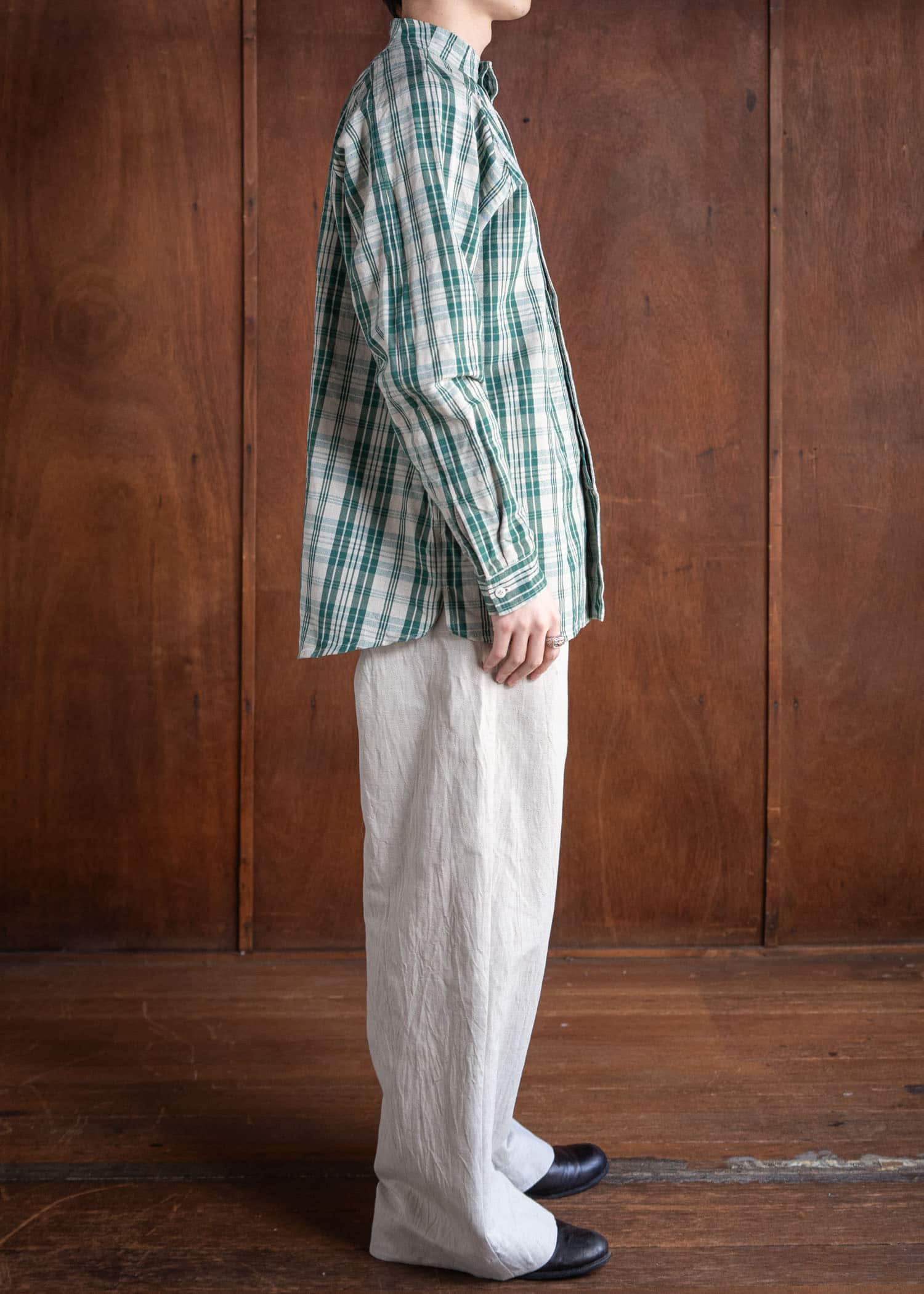 unkruid Wide Leg Trousers Natural farmers cloth