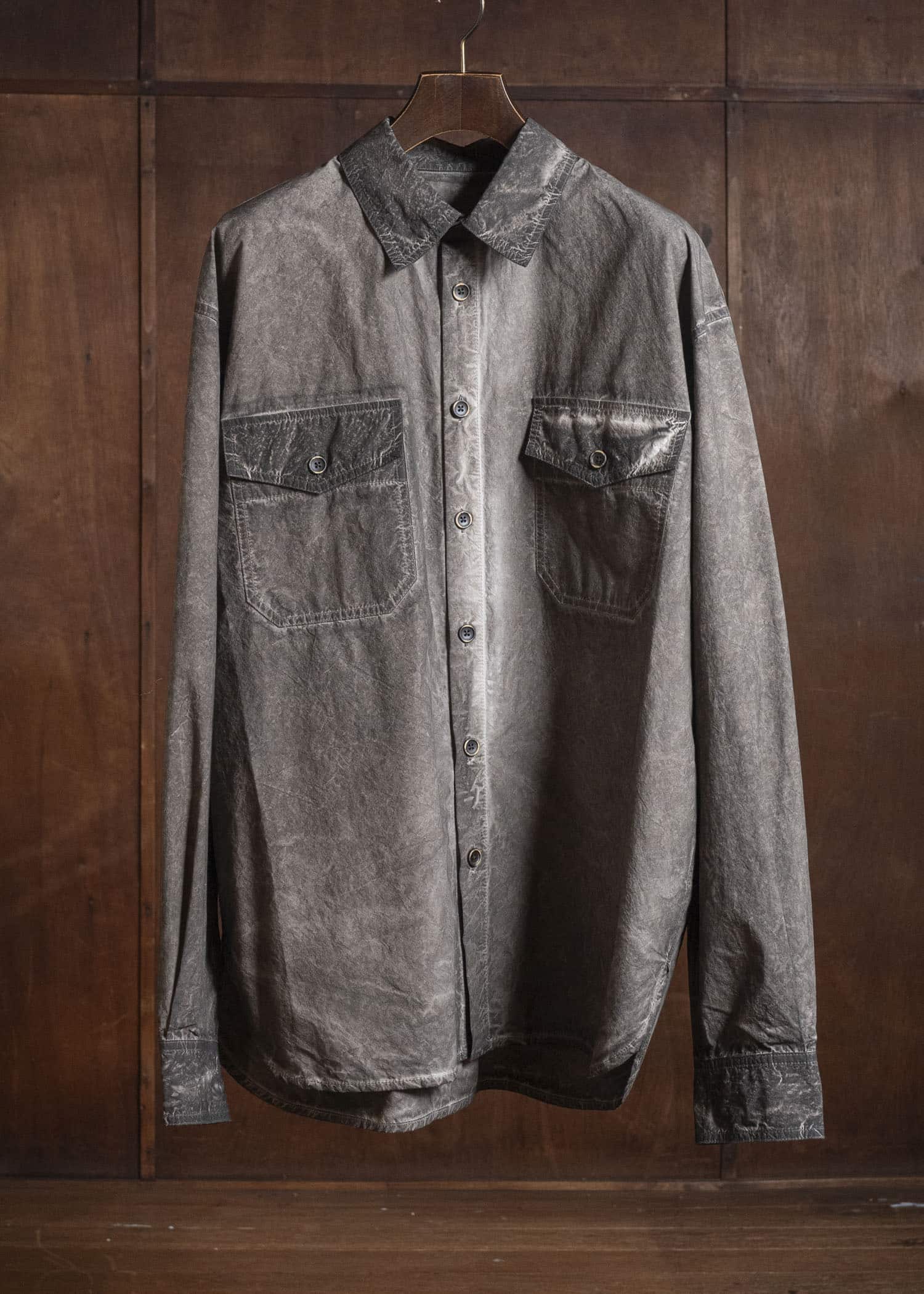 UMA WANG S6/M/UM1517 TAVIS TOP uw860 - grey brown