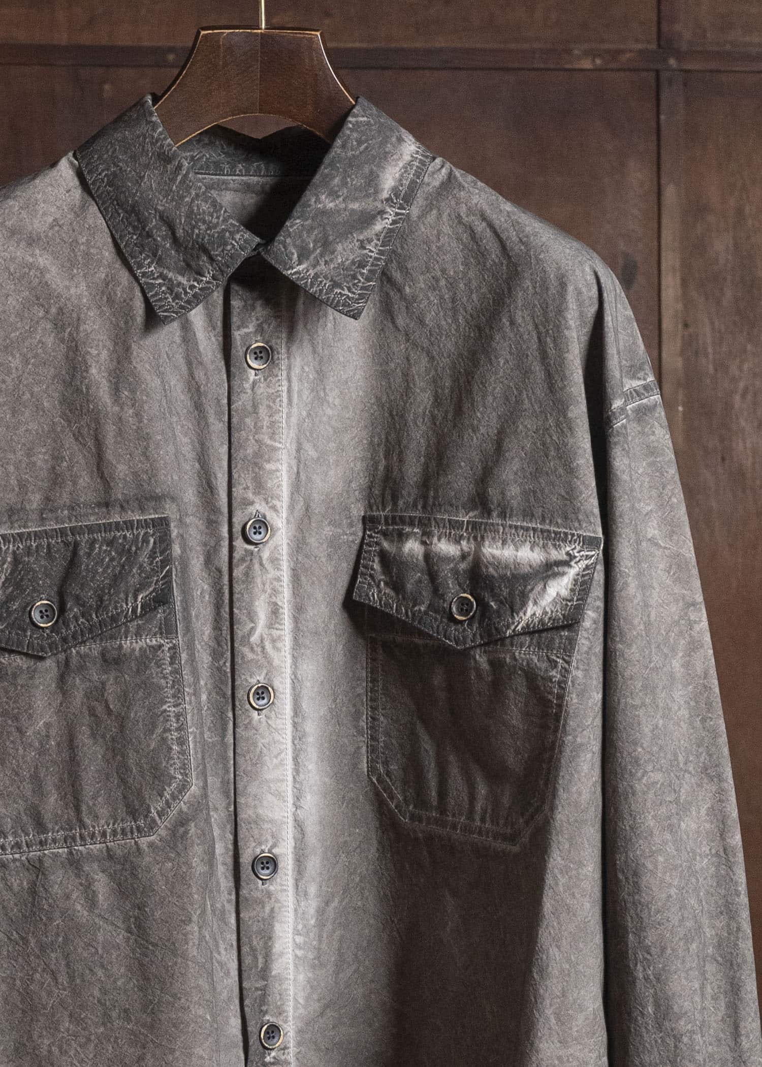 UMA WANG S6/M/UM1517 TAVIS TOP uw860 - grey brown