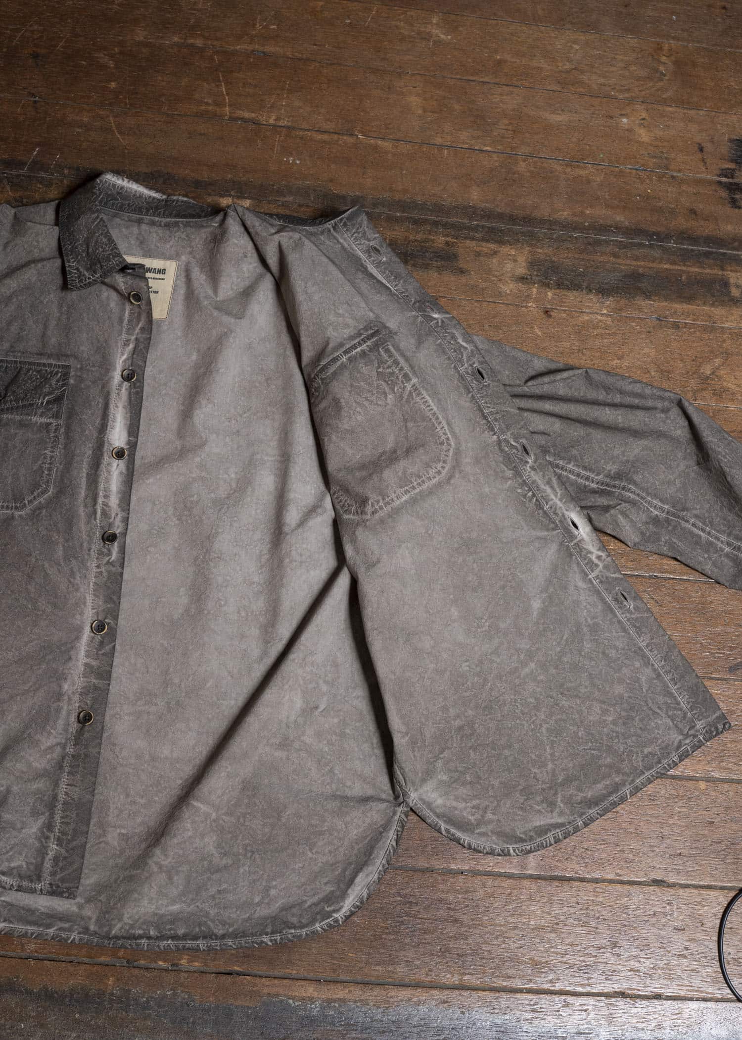 UMA WANG S6/M/UM1517 TAVIS TOP uw860 - grey brown