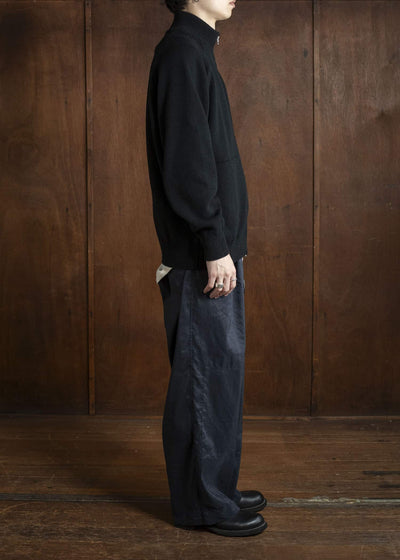 YOKO SAKAMOTO Drivers Knit YS-25AW-92 BLACK