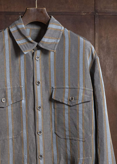 UMA WANG S6/M/UM1523 TREK TOP uw063 - brown/blue