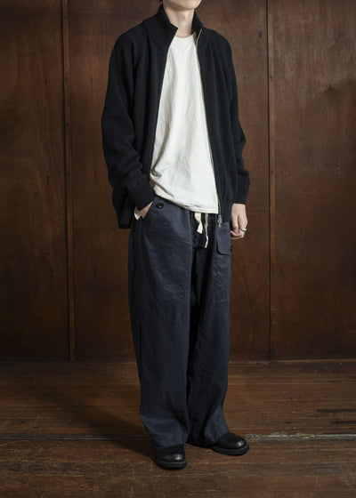 YOKO SAKAMOTO Drivers Knit YS-25AW-92 BLACK