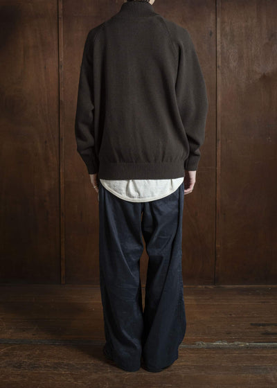 YOKO SAKAMOTO Drivers Knit YS-25AW-92 BROWN