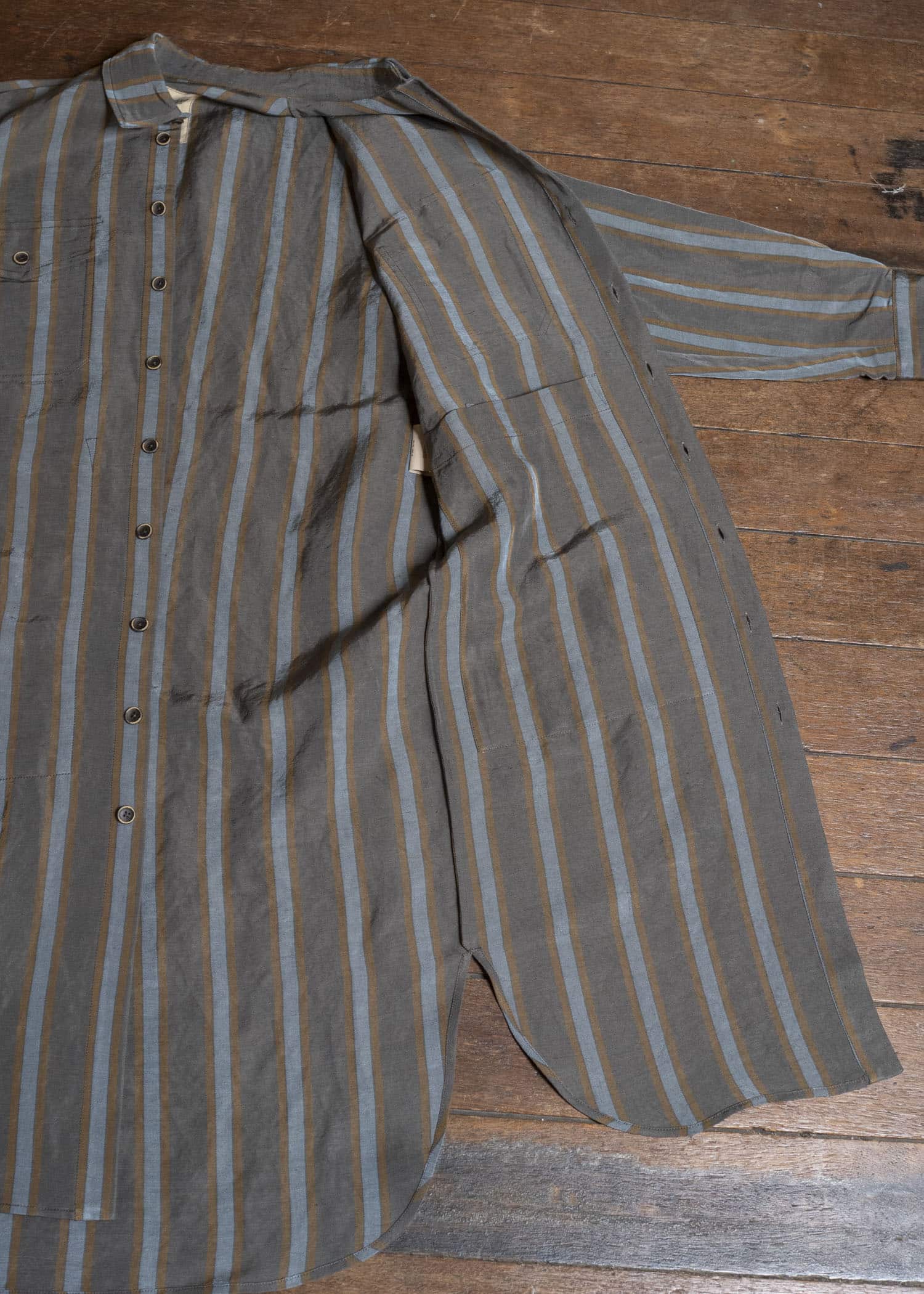 UMA WANG S6/M/UM1523 TREK TOP uw063 - brown/blue