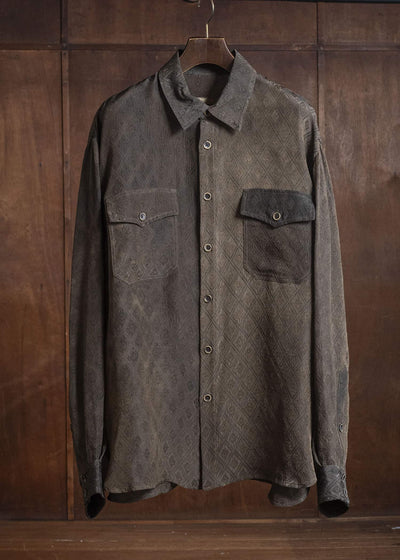 UMA WANG S6/M/UM1516 TAVIS TOP uw690 - dark brown