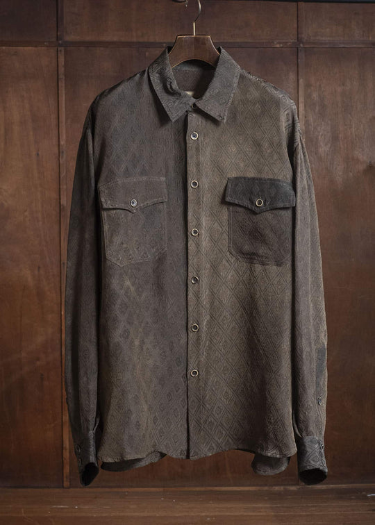 UMA WANG S6/M/UM1516 TAVIS TOP uw690 - dark brown