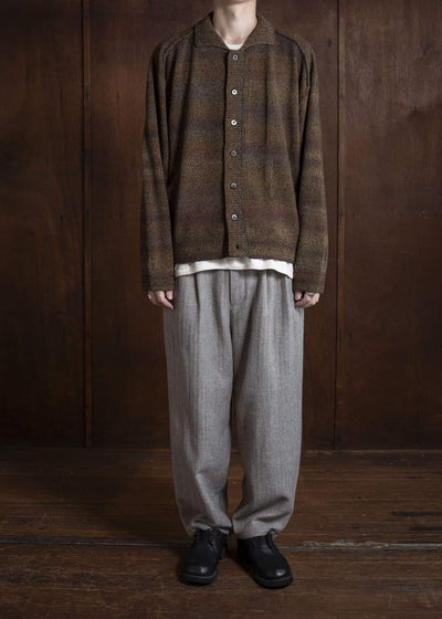 amachi. Gradation TOR Cardigan AY17K-4081 Red Brown