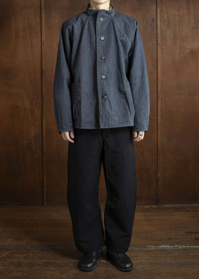 unkruid Pickers Jacket steel blue recycled organic selvedge denim