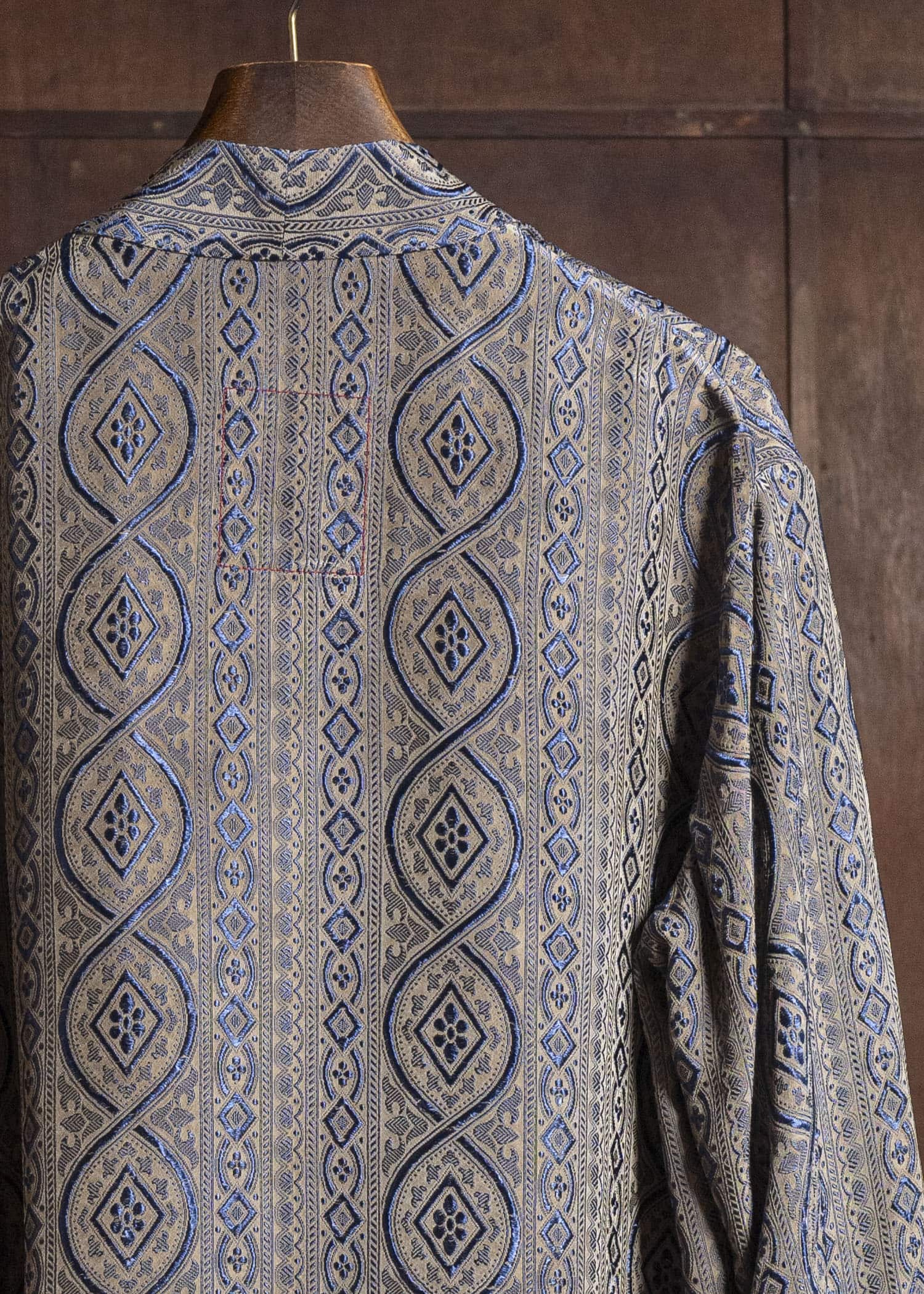 UMA WANG S6/M/UM6511 JUNO JKT uw032 - blue/tan