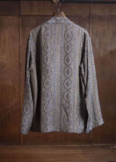 UMA WANG S6/M/UM6511 JUNO JKT uw032 - blue/tan