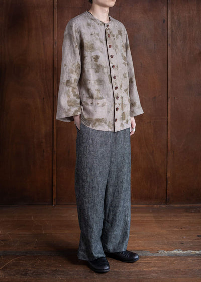 Peng Tai PTS24M04-2 HAND DYED RN SB SHIRT ONION