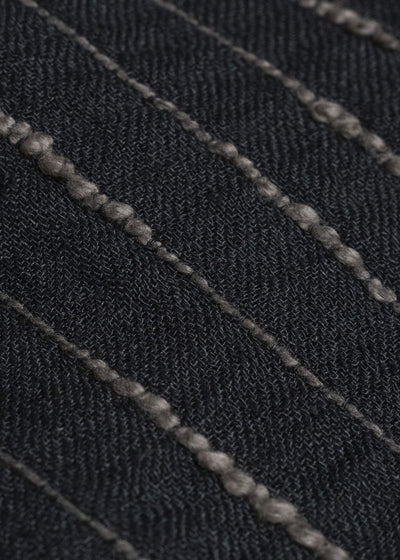 UMA WANG S6/M/UM1511 TAPESTRY TOP uw092 - black/tan