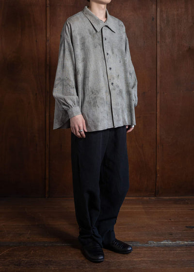 Peng Tai PTS24M07-1 HEM-ADJUSTABLE TROUSERS BLACK INK