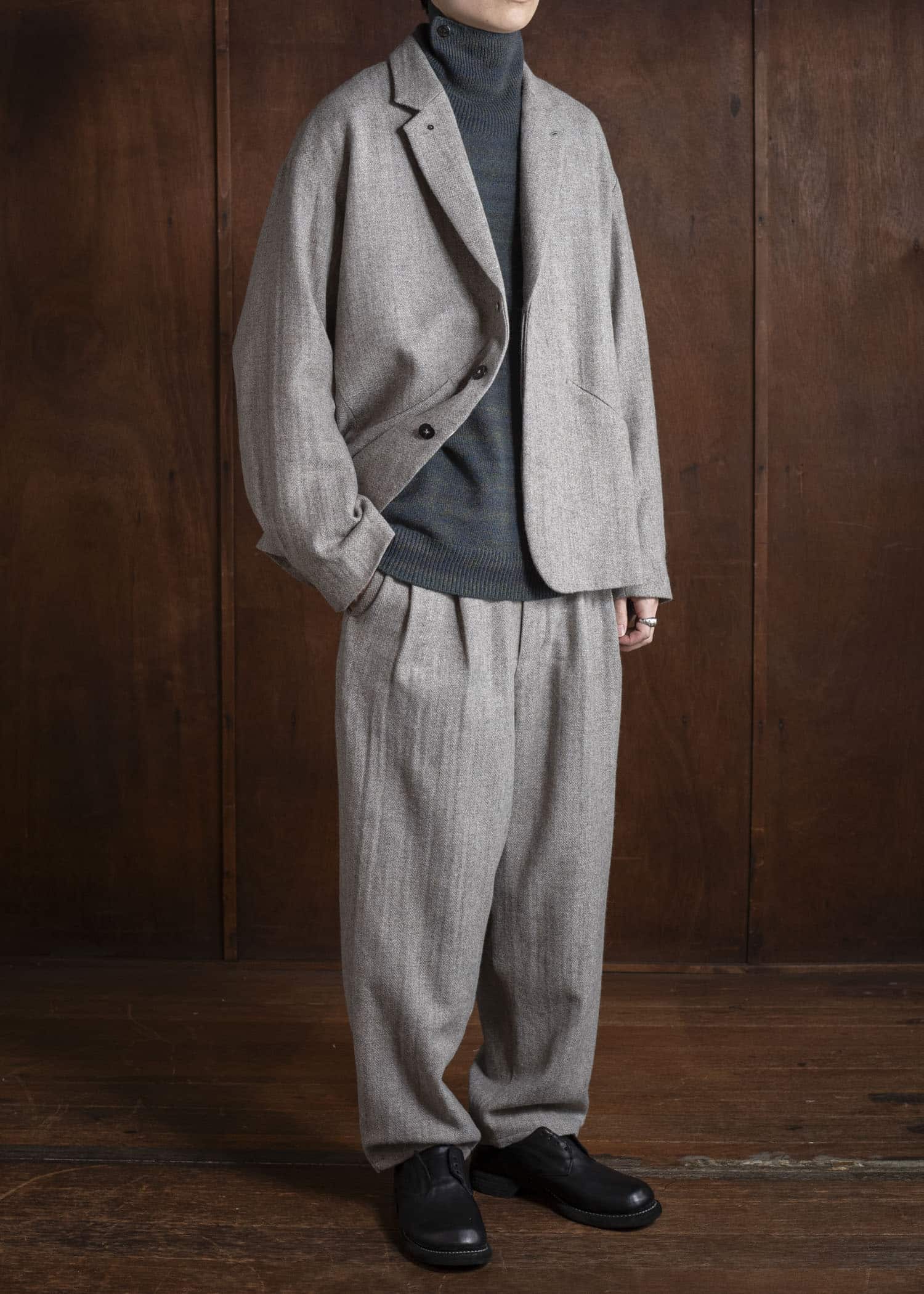 amachi. Elavation Pants - HT AY17B-3053-HT Natural Brown