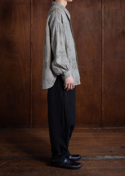 Peng Tai PTS24M07-1 HEM-ADJUSTABLE TROUSERS BLACK INK