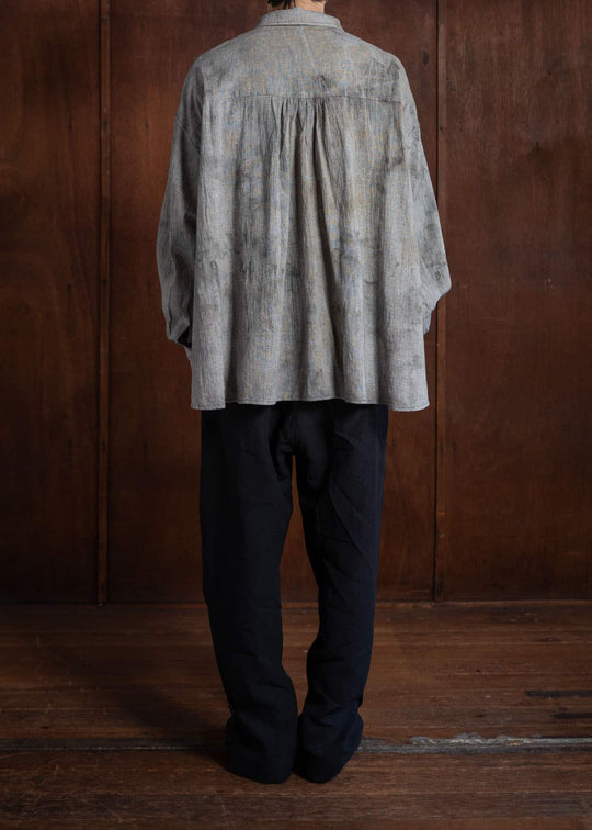 Peng Tai PTS24M07-1 HEM-ADJUSTABLE TROUSERS BLACK INK